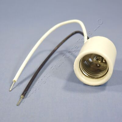 #ad Porcelain Lampholder Light Socket Medium Base 4KV Pulse Rated 600W 70046 100 $6.64
