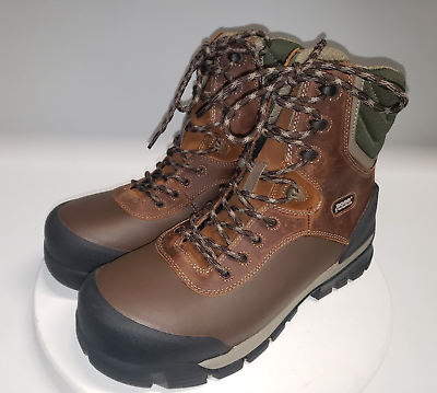 #ad Bogs Boots MENS Size 12 Work Bedrock COMP TOE 72476CT Shell 8quot; NEW $119.97