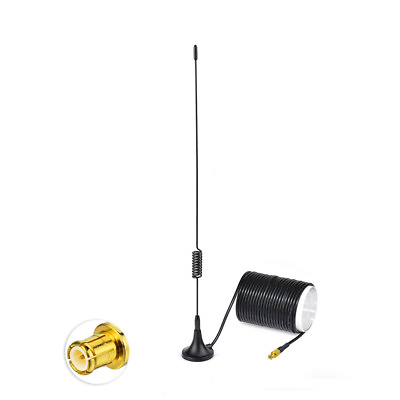 #ad DAB FM AM car radios aerial magnetic mount DAB aerial MCX connector 5m cable $8.21