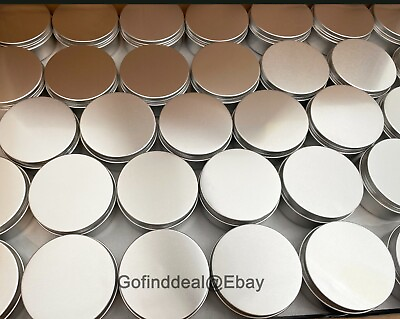 #ad 24 Set 48 pcs 2oz Aluminum Round Screw top Metal TinsCanJar Container N Lid. $22.95