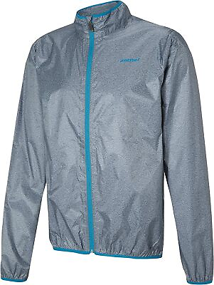 #ad Ziener Men#x27;s Jacket Outdoor Jacket Crivan Rain Jacket Sea 46 $75.00