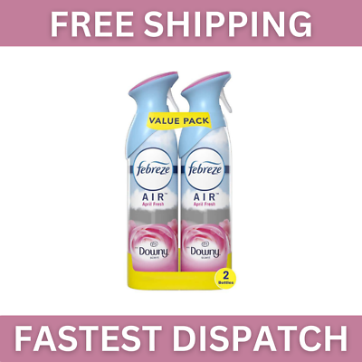 #ad Febreze Air 8.8 oz. Downy April Fresh Scent Air Freshener Spray 2 Pack $7.38