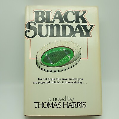 #ad First Edition First Print Black Sunday by Thomas Harris Author’s 1st Book Great $25.99