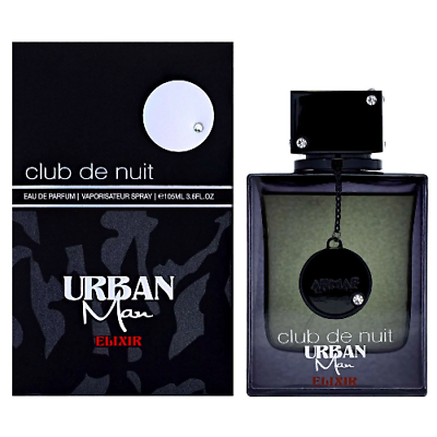 #ad Club de Nuit Urban Man Elixir by Armaf 3.6 oz EDP Cologne for Men New In Box $38.94