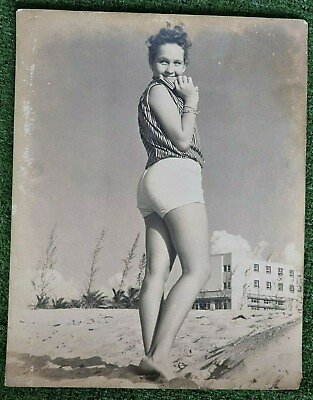 #ad XXL KORDA MASTERPIECE Fashion Model Varadero Beach Serie Models 1950s PHOTO $107.99