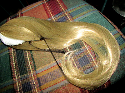 #ad clip in 4 hair extension 26 29 inches long ash blonde to blonde D $5.00
