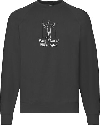 #ad Long Man Of Wilmington Sweatshirt Ancient Folklore S XXL Various Colours GBP 28.49