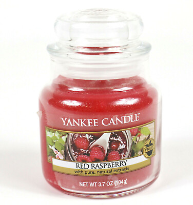 #ad Yankee Candle Red Rasperry Small Scented Candle 3.7 oz $14.99
