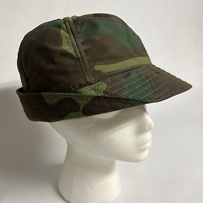 #ad Vintage Original Jones Hat Cap Sz Medium Camo Hunting Thinsulate Gore Tex USA $29.99