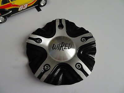 #ad Wired Black Silver Metal Custom Wheel Center Cap # MA 885 W 135 CAP 339 $79.19
