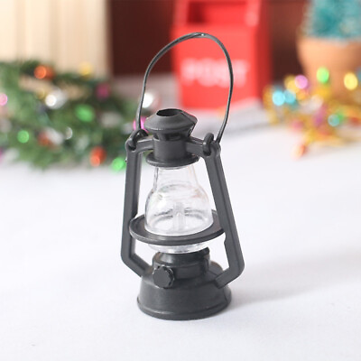 #ad 1:12 Miniature Kerosene Lantern Dollhouse Mini Living Room Scene OrnamentsABJVz $7.01