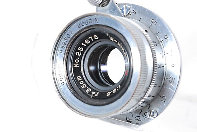 #ad Exc5 Nippon Kogaku W Nikkor C 35mm 3.5cm f 2.5 Lens Leica L39 LTM From JAPAN $344.99