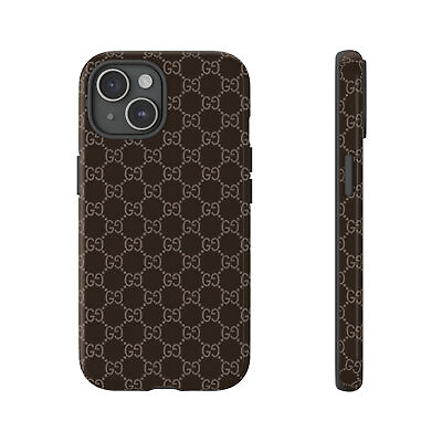 #ad Monogram Gucci iPhone Hard Tough Phone Case $34.85