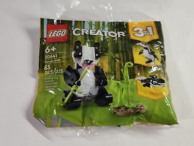 #ad LEGO Creator Panda Bear Polybag 30641 3 in 1 NEW SEALED BAG $13.17