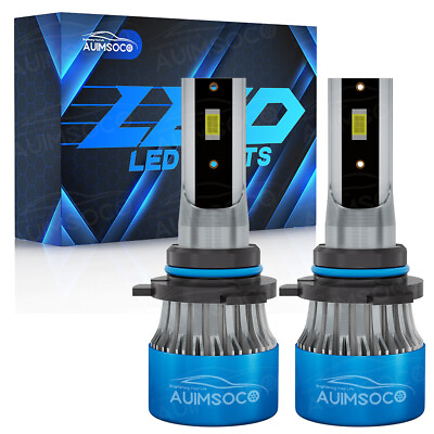 #ad 9005 LED Bulbs Conversion Kits Super Bright White High Beam Q2plus Series 2Pcs $29.99