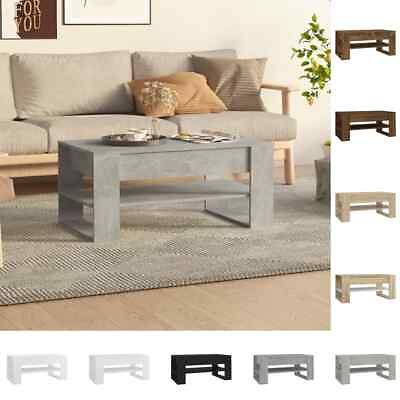 #ad Coffee Table Accent Table for Home Living Room Hallway Engineered Wood vidaXL $136.99