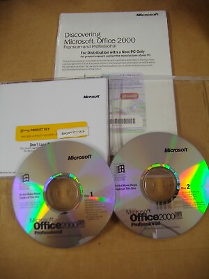 #ad MS Microsoft Office 2000 Professional Edition Full English OEM Version =NEW= $49.95