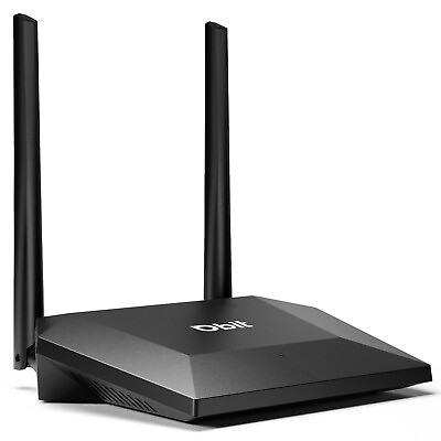 #ad 2.4GHz N300 Easy Setup 300Mbps Wireless WiFi Router with 2×External Antennas WPS $23.99