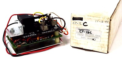 #ad NEW CT 12C TIMER BATTERY CHARGER 24VDC CT12C $195.00