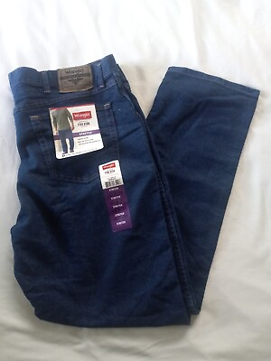 #ad NEW Wrangler Stretch Denim Jeans Stretch Straight Leg Mens Size 40 x 30 $24.95