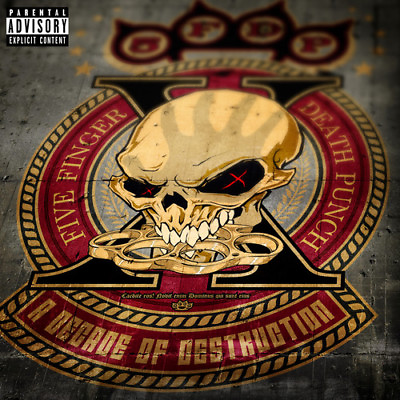 #ad Five Finger Death Pu A Decade Of Destruction New CD Explicit Explicit $17.12