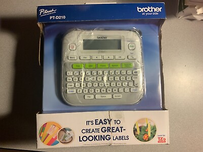 #ad NIB Brother P touch PTD210 Easy to Use Label Maker $45.00
