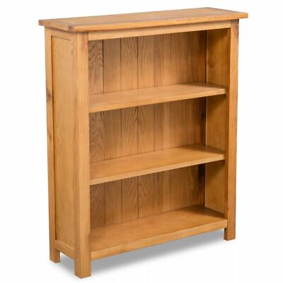 #ad USA Solid Oak Wood 3 Tier Bookcase Book Shelves Cabinets Display Shelf $168.79