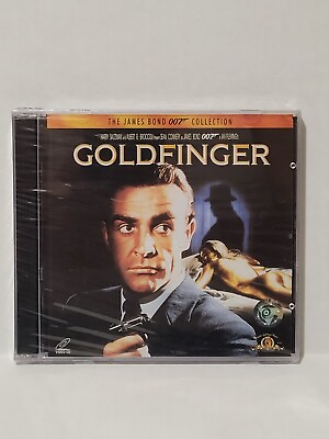 #ad Rare Goldfinger Sean Connery Video CD VCD James Bond 007 Collection OOP Sealed $39.99