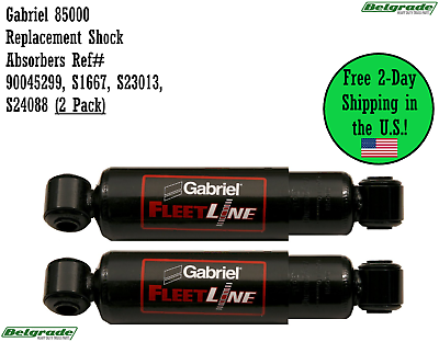 #ad Gabriel 85000 Shock Absorber Ref# 90045299 S1667 S23013 S24088 2 Pack $136.00