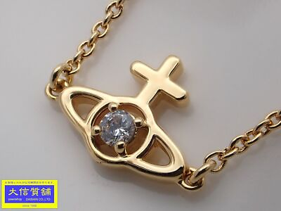 #ad Vivienne Westwood Gold Metal Gp Bracelet Lalita 61020181 17.5Cm 2.2G Used A $154.57