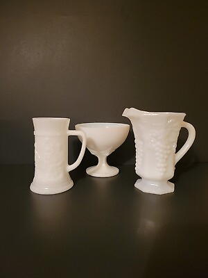 #ad White Milk Glass Vintage Collection $39.99