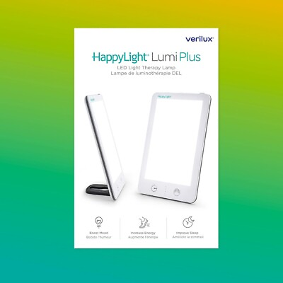 #ad Verilux HappyLight Lumi Plus LED Bright Light Therapy UV Free NEW $19.90