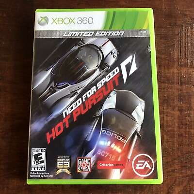 #ad Need for Speed Hot Pursuit Limited Edition Xbox 360 Complete CIB $13.99