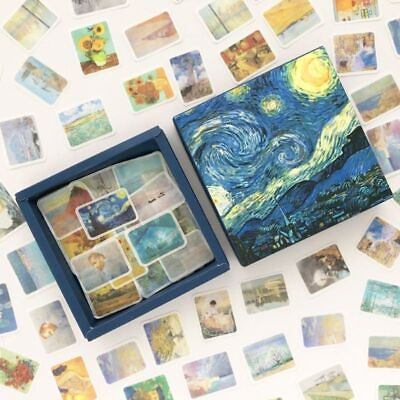 #ad Art Painting Stickers Pack Creative Diary Journal School Supplies 200 Sheets $18.41