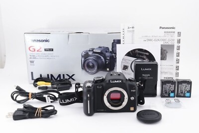 #ad Panasonic LUMIX DMC G2 12.1MP Digital Single Lens Camera Black 3D Battery Box $113.69