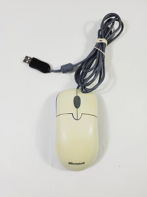 #ad Microsoft USB Wired Optical Basic Mouse 1.0A X800898 $17.00