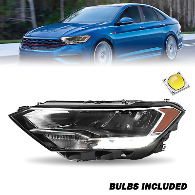 #ad For 2019 2023 Volkswagen Jetta LED Non Projector Headlight Lamps Driver Side $161.69