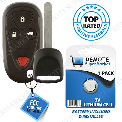 #ad Replacement for Acura 2004 2006 TL 2004 2008 TSX Remote Car Keyless Key Fob Set $19.95