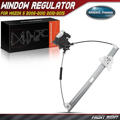 #ad Power Window Regulator w Motor 2Pin for Mazda 5 06 10 12 15 748 084 Front Right $45.43