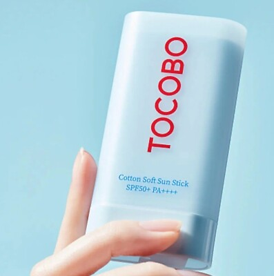#ad US Seller TOCOBO Cotton Soft Sun Stick Vegan Sunscreen SPF50 PA 19g $16.90