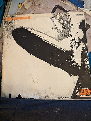 #ad 1969 Led Zeppelin First Album First Pressing Atlantic SD 8316 $350.00