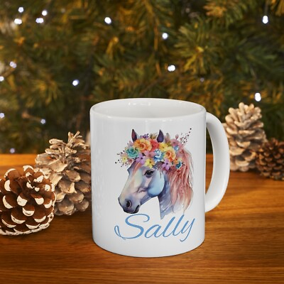 #ad Personalized Horse Mug for her animal coffee mug gift for horse loverscowgirl $17.95