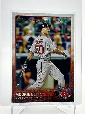 #ad #ad 2015 Topps Mookie Betts Baseball Card #389 Mint FREE SHIPPING $2.45