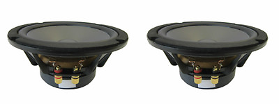 #ad NEW 2 8quot; Subwoofer Replacement Speakers 8Ohm Die Cast Woofers PAIR 8 1 4 frame $129.00
