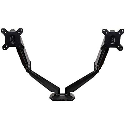 #ad Desk Mount Dual Monitor Arm Adjustable Supports Monitors 12” to 30” Ful... $210.19