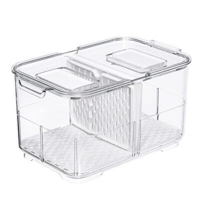 #ad Vegetable Fruit Storage Containers Produce Saver Containers Refrigerator Sto... $30.60