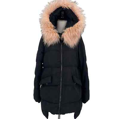 #ad Hippocampe French Puffer Fur Coat Size 1 Medium $49.00