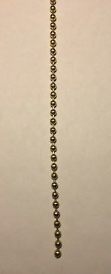 #ad #ad New #6 Brass Beaded Chain For Lamp Sockets amp; Ceiling Fans Sold Per Ft. #BC600 $1.08
