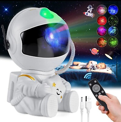 #ad ✨ Astronaut Projector Galaxy Starry Sky Night Light Ocean Star LED Lamp Remote 1 $17.99