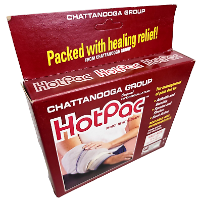 #ad Chattanooga Moist Heat Hot Pac Hydrocollator Half Size 5x12 in In Original Box $5.49